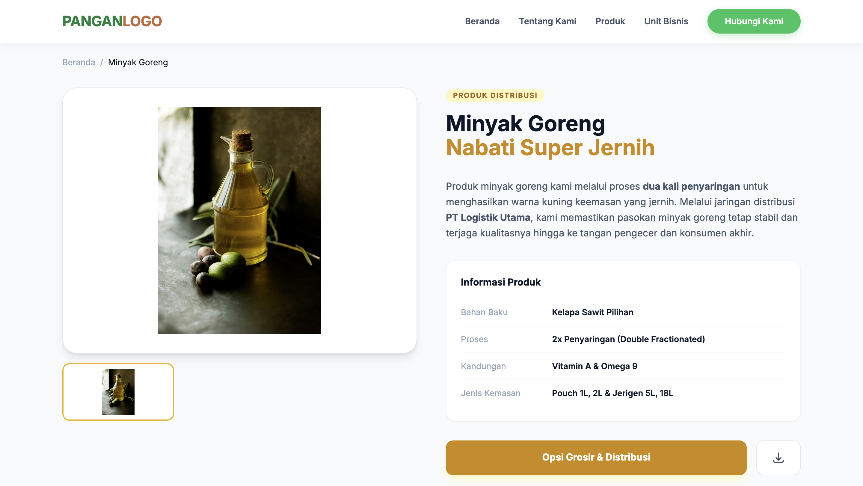 Screenshot PT. Adara Annora bagian 7